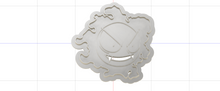 Load image into Gallery viewer, 3D Model to Print Your Own Cookie Cutter Inspired by Pokemon Ghastly DIGITAL FILE