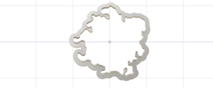 3D Model to Print Your Own Cookie Cutter Inspired by Pokemon Ghastly DIGITAL FILE
