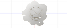 Load image into Gallery viewer, 3D Model to Print Your Own Cookie Cutter Inspired by Pokemon Ghastly DIGITAL FILE