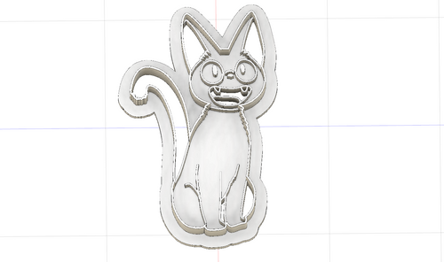 3D Printed Studio Ghibli KiKi's Delivery Service GiGi Cookie Cutter