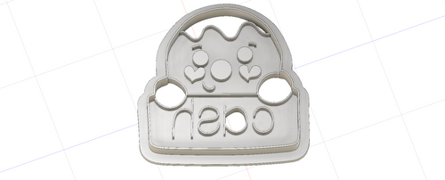 3D Model to Print Your Own Gingerbread Cash Cookie Cutter DIGITAL FILE ONLY