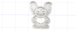 3D Printed Cookie Cutter Inspired by Gremlins Gizmo Fan Art