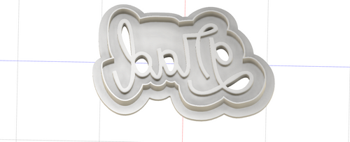 3D Model to Print Your Own Grad Cookie Cutter DIGITAL FILE ONLY