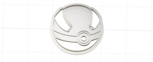 3D Model to Print Your Own Pokemon Great Ball Cookie Cutter DIGITAL FILE ONLY