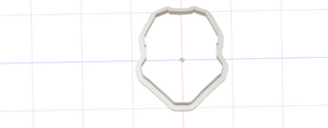 3D Printed Halo UNSC Master Chief Spartan Helmet Cookie Cutter