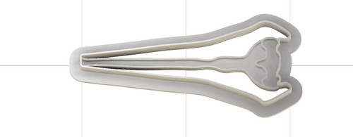 3D Model to Print Your Own Halo Plasma Sword Cookie Cutter DIGITAL FILE ONLY