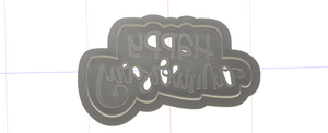 3D Printed Happy Anniversary Cookie Cutter