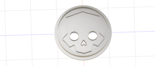3D Model to Print Your Own Cookie Cutter Inspired by Helldivers Logo  DIGITAL FILE ONLY