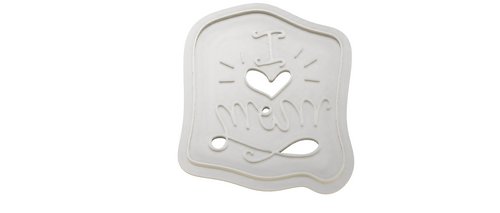 3D Model to Print Your Own I Love Mom Script Cookie Cutter DIGITAL FILE ONLY