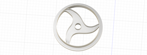 3D Printed Naruto Itachi Sharingan Eye Cookie Cutter