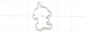 3D Model To Print Your Own Cookie Cutter Inspired by the Incredibles Jack Jack
