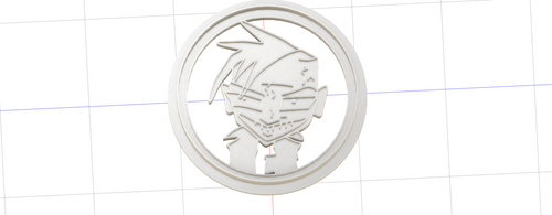 3D Model to Print Your Own Johnny the Homicidal Maniac Cookie Cutter DIGITAL FILE ONLY
