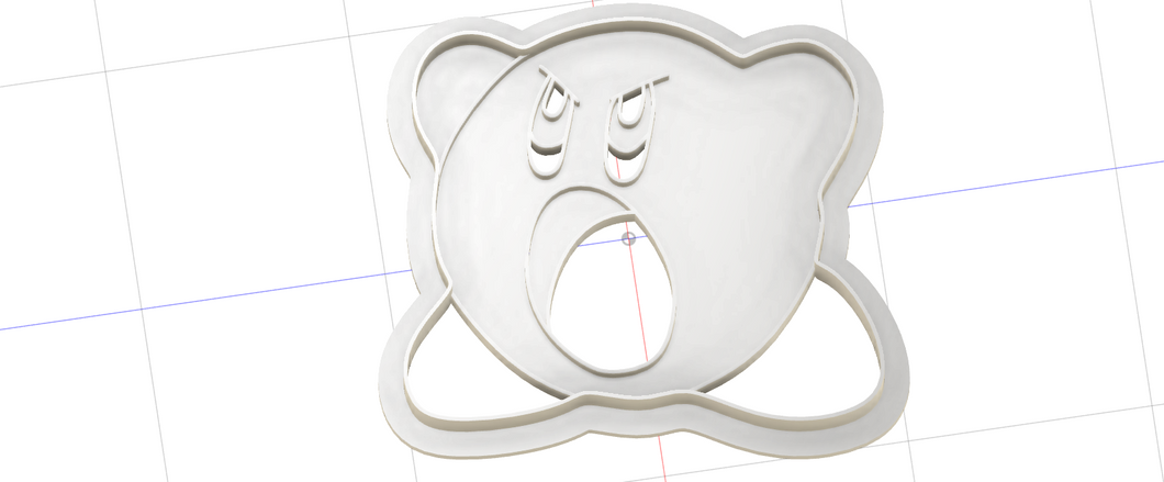 3D Printed Kirby Cookie Cutter