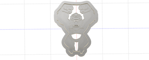 Model to Print Your Own Kong Cookie Cutter DIGITAL FILE ONLY
