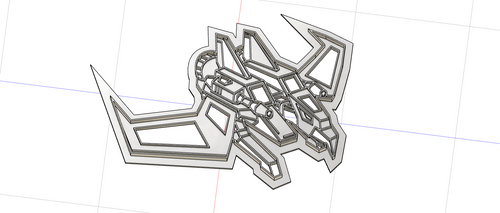 3D Printed Transformers Laserbeak Cookie Cutter