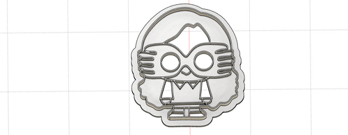 3D Model to Print Your Own Luna Lovegood Cookie Cutter DIGITAL FILE ONLY