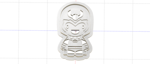 3D Model to Print Your Own Marvel Comics Magneto Cookie Cutter DIGITAL FILE ONLY