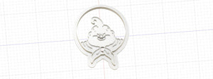 3D Printed DBZ Majin Boo Cookie Cutter DIGITAL FILE ONLY