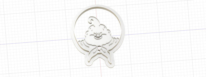 3D Printed DBZ Majin Boo Cookie Cutter DIGITAL FILE ONLY