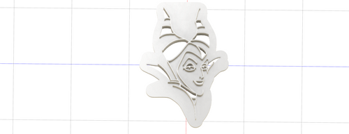 3D Model to Print Your Own Maleficent Cookie Cutter DIGITAL FILE ONLY