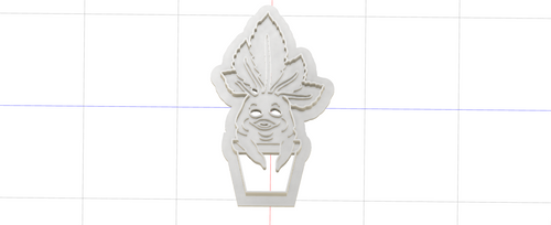 3D Model to Print Your Own Harry Potter Mandrake Cookie Cutter DIGITAL FILE ONLY