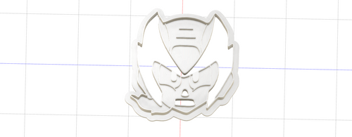 3D Model to Print Your Own Megaman Zero Cookie Cutter DIGITAL FILE ONLY