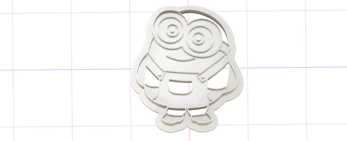3D Model to Print Your Own Minion Cookie Cutter DIGITAL FILE ONLY