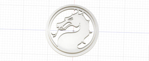 3D Printed Mortal Kombat Cookie Cutter