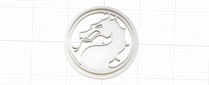 3D Printed Mortal Kombat Cookie Cutter