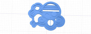 3D Printed One Piece Nami Jolly Roger Cookie Cutter