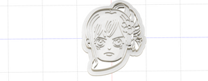 3D Printed One Piece Nami  Cookie Cutter