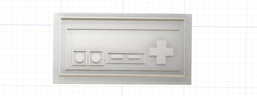 3D Model to Print Your Own NES controller Cookie Cutter DIGITAL FILE ONLY