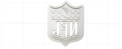 3D Model to Print Your Own NFL Logo Cookie Cutter DIGITAL FILE ONLY