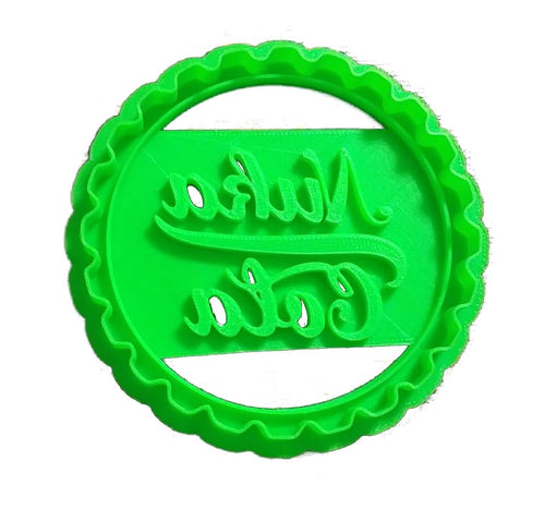3D Model to Print Your Own Cookie Cutter Inspired by Fall Out Nuka Cola Bottle Cap DIGITAL FILE ONLY