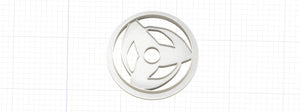 3D Printed Naruto Obito Sharingan Cookie Cutter