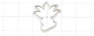 3D Model to Print Your Own Cookie Cutter Inspired by Pokemon Oddish DIGITAL FILE