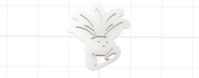 Load image into Gallery viewer, 3D Model to Print Your Own Cookie Cutter Inspired by Pokemon Oddish DIGITAL FILE