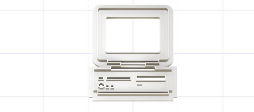 3D Model to Print Your Own Cookie Cutter Inspired by Old PC DIGITAL FILE ONLY