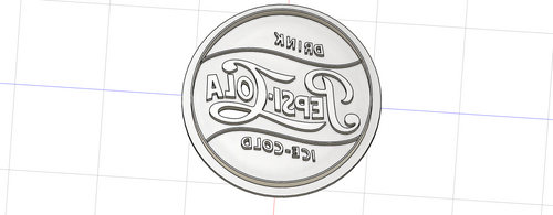 3D Model to Print Your Own Pepsi Cola Cookie Cutter DIGITAL FILE ONLY