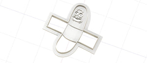 3D Printed Pickle Rick Sanchez Cookie Cutter