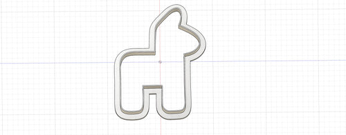 3D Model to Print Your Own  Pinata Cookie Cutter DIGITAL FILE ONLY