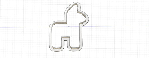 3D Printed Party Pinata Cookie Cutter