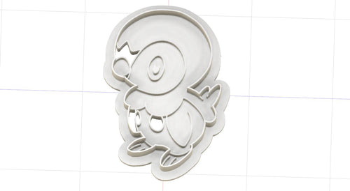 3D Model to Print Your Own Piplup Cookie Cutter DIGITAL FILE ONLY