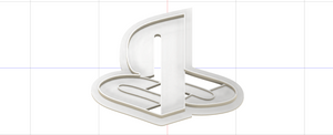 3D Printed Cookie Cutter Inspired by Sony Playstation Logo