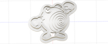 Load image into Gallery viewer, 3D Model to Print Your Own Cookie Cutter Inspired by Pokemon Polywhirl DIGITAL FILE