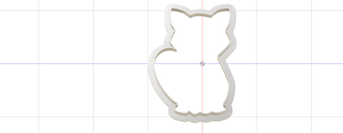 3D Model to Print Your Own Pretty Kitty Cookie Cutter Pack DIGITAL FILE ONLY
