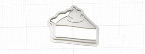 3D Printed Pumpkin Pie Slice Cookie Cutter