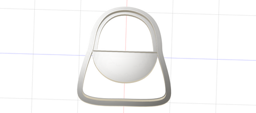 3D Model to Print Your Own Purse Cookie Cutter DIGITAL FILE ONLY