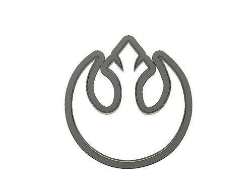 3D Model to Print Your Own Star Wars Rebels Logo Cookie Cutter DIGITAL FILE ONLY