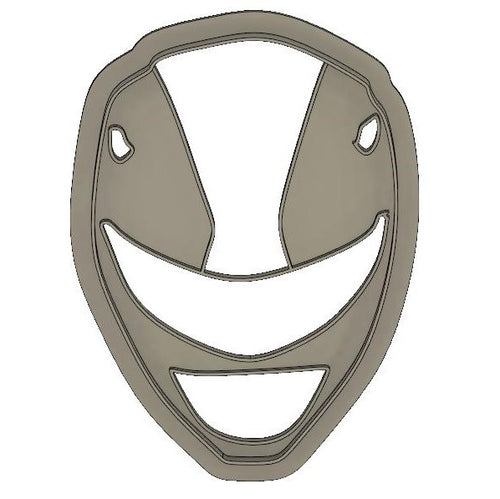 3D Model to Print Your Own Mighty Morphin Power Rangers Red Ranger Cookie Cutter DIGITAL FILE ONLY